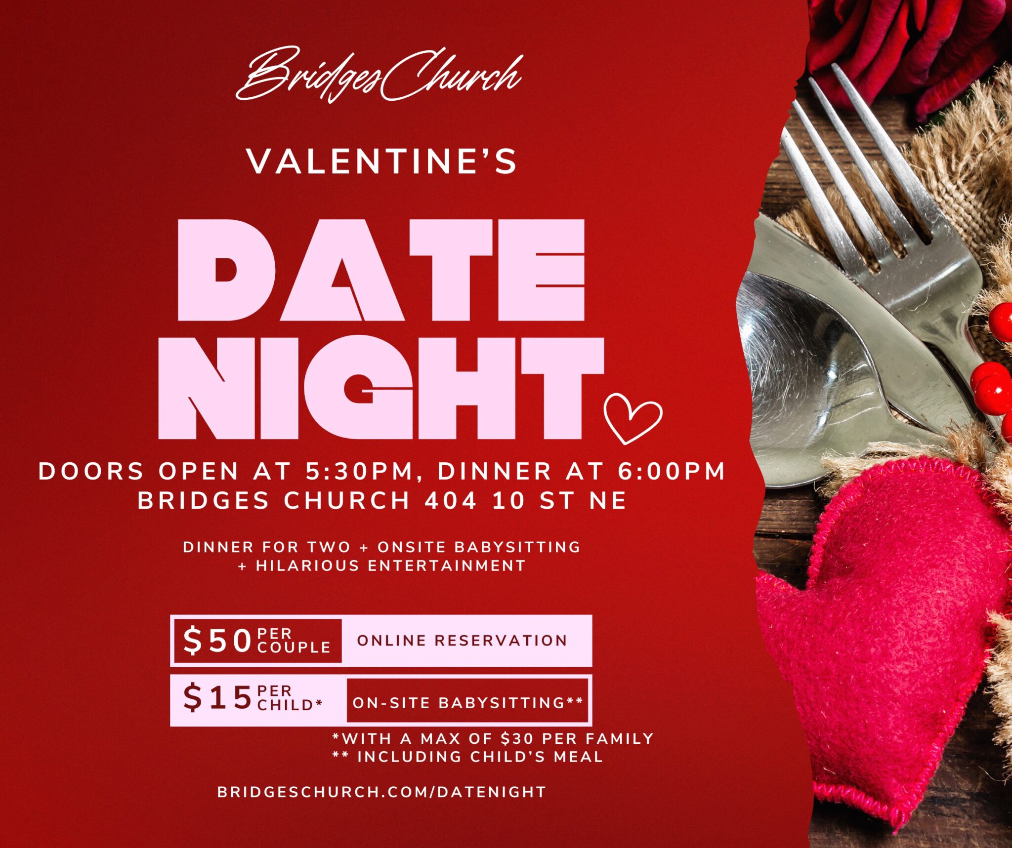 Event Notification - Bridges Church